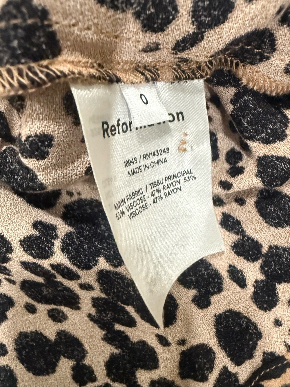 Reformation Port Dress (Size 0) - Picture 9 of 13